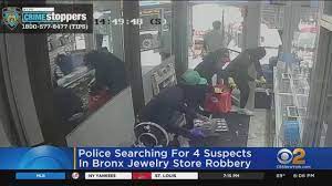 bronx jewelry robbery caught on