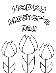Download the anemone flower happy mother's day coloring page here. Free Mother S Day Coloring Pages And Bookmarks Printable Set