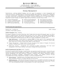 Retail Manager CV Sample thevictorianparlor co
