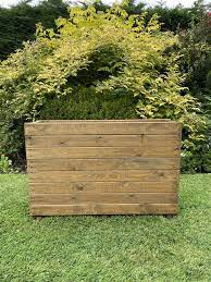 Wooden Flower Garden Planter Boxes