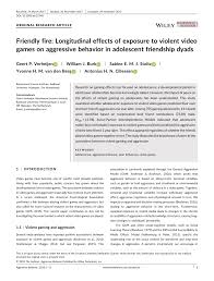 video game violence research paper samples sample on violent games full size of research paper samples video game violence the multiple dimensions of effects request pdf