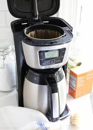 how to clean a coffee pot 3 ways to
