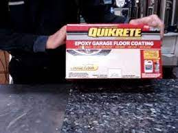 quikrete epoxy garage floor painting