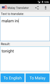 Our app then translates your english word, phrase, or sentence into malayalam. Malay English Translator For Android Apk Download