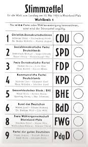 Weitere landtagswahlen sind am 26. Landtagswahl In Rheinland Pfalz 1955 Wikipedia