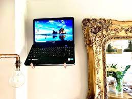 Laptop Stand Wall Hung Laptop Or