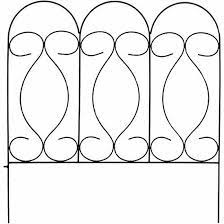 Decorative Metal Garden Fencing