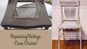 repairing vine cane chairs you