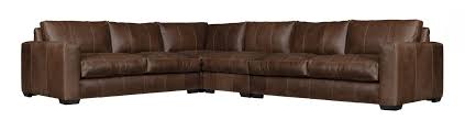 dawkins 4 piece leather sectional