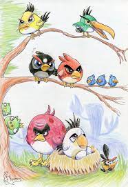 ANGRY BIRDS by Kanis-Major on deviantART | Angry birds, Angry birds  characters, Bird art