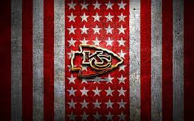 kansas city chiefs flag nfl red white