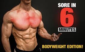 bodyweight chest workout home chest