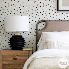 Removable Paint Dot Wallpaper For