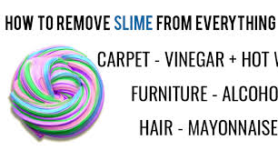 how to get slime out of everything