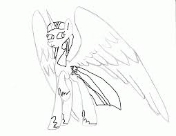 Make a coloring book with brave alicorn for one click. Twilight Sparkle Alicorn Coloring Pages Hicoloringpages Coloring Home