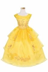 yellow flower dresses