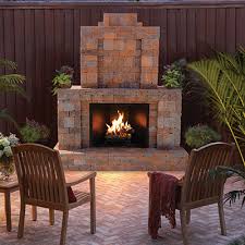 natural gas outdoor fireplaces
