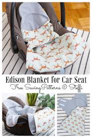 Diy Fabric Baby Car Seat Blanket Free