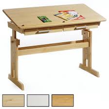 More images for enfant à table dessin » Bureau Enfant Ecolier Junior Hauteur Reglable Table Dessin Inclinable Pin Massif Ebay