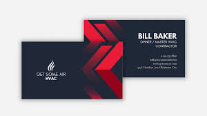 8 best hvac business cards to attract