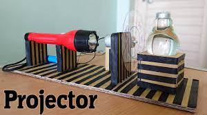 how to make a projector using bulb at