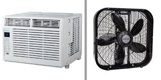 run fans than air conditioning