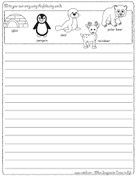 Writing Prompt Worksheets from The Teacher s Guide Teacher Created Resources spring writing worksheets for kids  elementary school writing activities   spring kids games