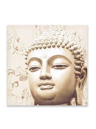 Canvas 50 Cm Lord Buddha Wall Art