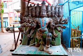 shiva temple at sowcarpet chennai