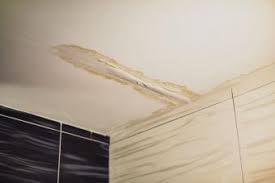 remove water stains on the ceiling