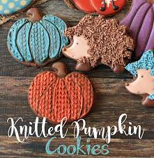 Pumpkin Sweater Cookies gambar png