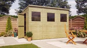 tongue and groove pent sheds project