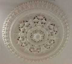 Large Victorian Plaster Ceiling Rose