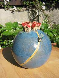 Ceramic Garden Ball Joy Ride To The