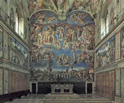 architectural details of the sistine chapel