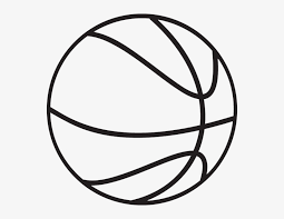 Basketball Clipart No Background Basketball Clipart Png Black And White Transparent Png 550x555 Free Download On Nicepng