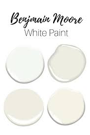 how to benjamin moore white paint