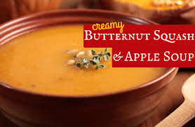creamy ernut squash apple soup recipe