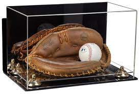 Acrylic Baseball Catchers Glove Display
