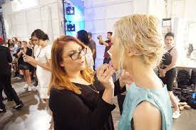 fashion week jen hunter makeup artist