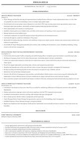 A project manager contributes to all phases of the project and software development along with a group when writing your resume for a project management position, you may take help from the. Oracle Project Manager Resume Sample Mintresume