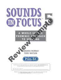 Pr 2465ire Sounds In Focus Pupil Book 5