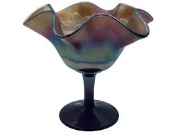 Sold Fenton Style Carnival Glass