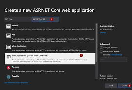 getting started with asp net core mvc