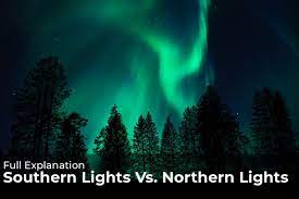 southern lights vs northern lights