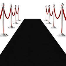 event carpet runners colorful aisle