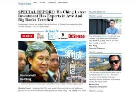 Get detailed information on the ftse straits times singapore including charts, technical analysis, components and more. Ho Ching Warns Against Scam Ads That Make Up Fake Breathtaking Quotes From Me Singapore News Top Stories The Straits Times