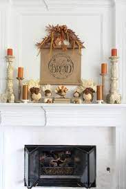 9 Tips For A Thanksgiving Mantel In 30