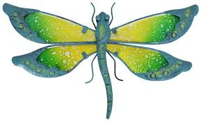 liffy metal dragonfly outdoor decor