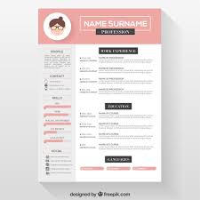 Resume Template Reume Templates Professional Cv Format In